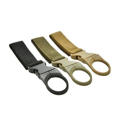 3 Pieces Nylon Webbing Buckle Water Bottle Holder Belt
