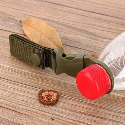 3 Pieces Nylon Webbing Buckle Water Bottle Holder Belt