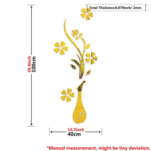 40*100cm Wall Sticker Home Decoration Living Room Room Red