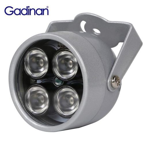 Gadinan 4 Array Leds Waterproof Night Vision Ir Illuminator 850nm For Cctv Security Camera Cctv Fill Dc 12v
