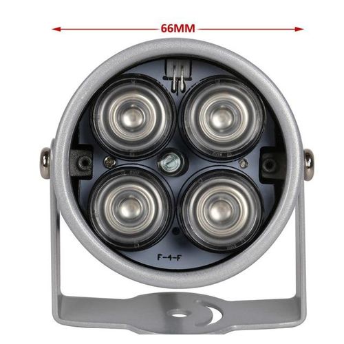 Gadinan 4 Array Leds Waterproof Night Vision Ir Illuminator 850nm For Cctv Security Camera Cctv Fill Dc 12v