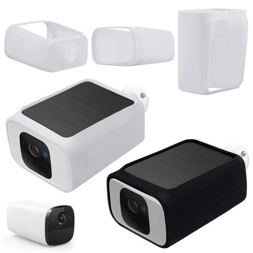 1pcs For Eufy Security S230 Solocam S40 Case Outdoor Waterproof Protection Housing Silicone Protective Cover Camera
