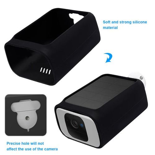 1pcs For Eufy Security S230 Solocam S40 Case Outdoor Waterproof Protection Housing Silicone Protective Cover Camera