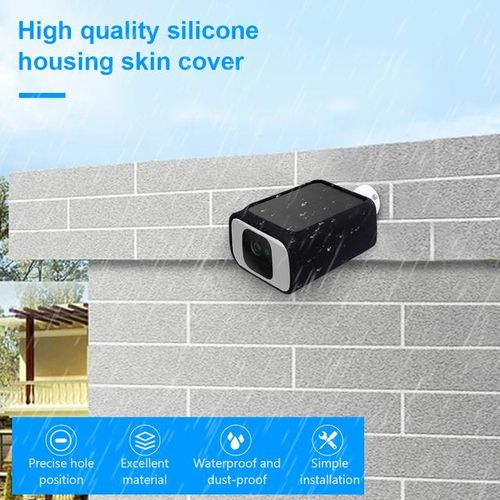 1pcs For Eufy Security S230 Solocam S40 Case Outdoor Waterproof Protection Housing Silicone Protective Cover Camera