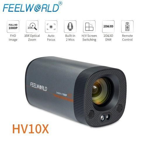 Feelworld HV10X Professional Video Camera 1080P Webcam With