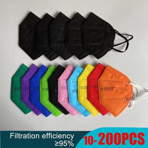 10-200 Pcs Ffp2 Masks Kn95 Mascarillas Ffp2reutilizable Ce 2163 Certificadas Ffp2kn95 Mascarilla Fpp2 Kn 95 Ffp2mask