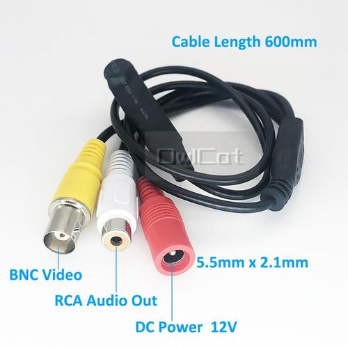 1080p Mini Cctv Security Ahd Camera Pal Ntsc Hd 720p 3.6mm Lens With Bnc Video Rca Audio Microphone