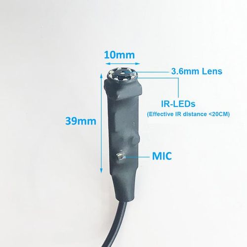 1080p Mini Cctv Security Ahd Camera Pal Ntsc Hd 720p 3.6mm Lens With Bnc Video Rca Audio Microphone