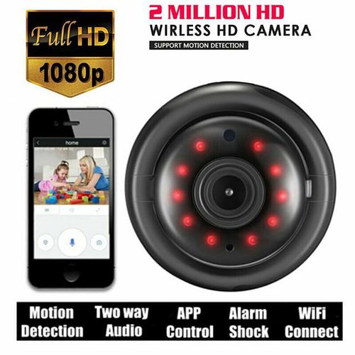 Mini Wifi 1080p Hd Ip Camera Wireless Night Vision Motion Detection 2-Way Audio Motion Home Security