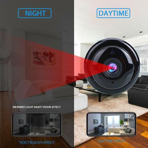 Mini Wifi 1080p Hd Ip Camera Wireless Night Vision Motion Detection 2-Way Audio Motion Home Security