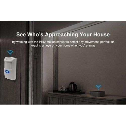 Pir2 Motion Sensor With Wireless Alarm Motion Sensor 433mh Rf Work With Sonoff Rf Bridger2