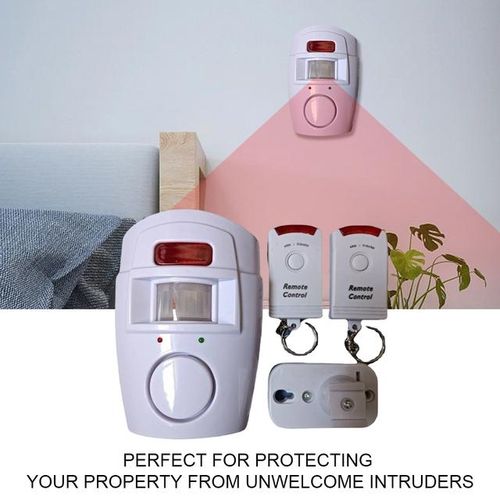1-5pcs Wireless Motion Sensor Alarm Security Indoor Outdoor Systeem Met Afstandsbediening Voor Thuis Garage