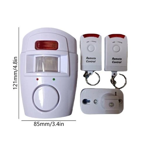1-5pcs Wireless Motion Sensor Alarm Security Indoor Outdoor Systeem Met Afstandsbediening Voor Thuis Garage