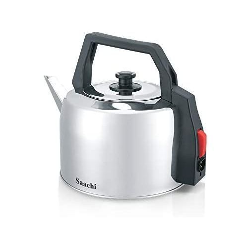 Saachi Automatic Stainless Steel Electric Kettle - Silver