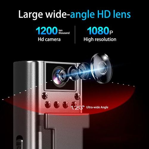 1080p Hd Wifi Mini Camera Portable Digital Video Recorder 180° Rotation Lens Night Vision Camera Bike Camcorder