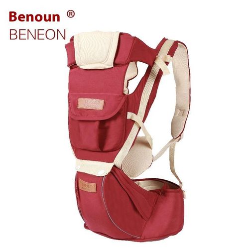 Fashion Comfortable Baby Carrier With A Hood - RED