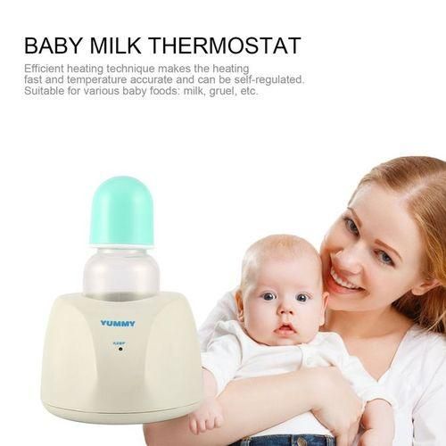OR Electric Milk Warmer Bottle Thermostat Heater Nontoxic For Baby Whiteblue