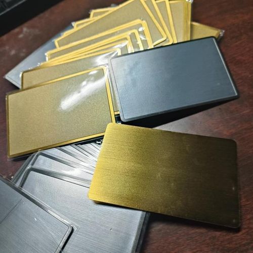 13.56mhz Ntag216 Chip Blank Metal Pvc Hybrid Hidden Nfc Access Control Contactless Social Recognition Business