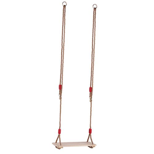 Hanging Swing Made Of Wood With 180 Cm Length Adjustable
