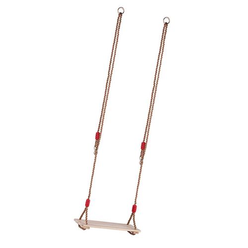 Hanging Swing Made Of Wood With 180 Cm Length Adjustable