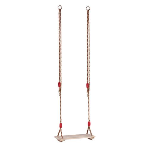 Hanging Swing Made Of Wood With 180 Cm Length Adjustable
