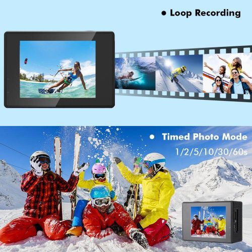 Wifi Touchscreen Ultra 4K Full HD 1080P Waterproof Sport Camera Action Camcorder