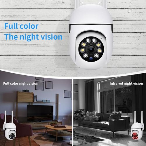 2.4g Wifi Security Camera Night Vision 2mp 1080p Hd Wireless Ip Camera Rotating Remote Surveillance Camera Indoor Monitoring