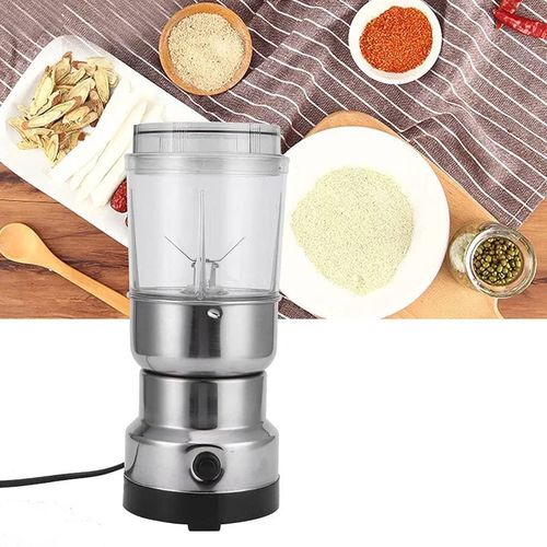 2 In 1 Electric Coffee Spices Grinder And Small Juicer -Silver