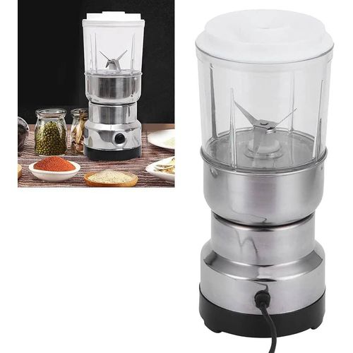 2 In 1 Electric Coffee Spices Grinder And Small Juicer -Silver