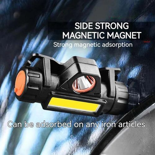 LED Headlamps Outdoor Flashlight Far Near Double Light-3