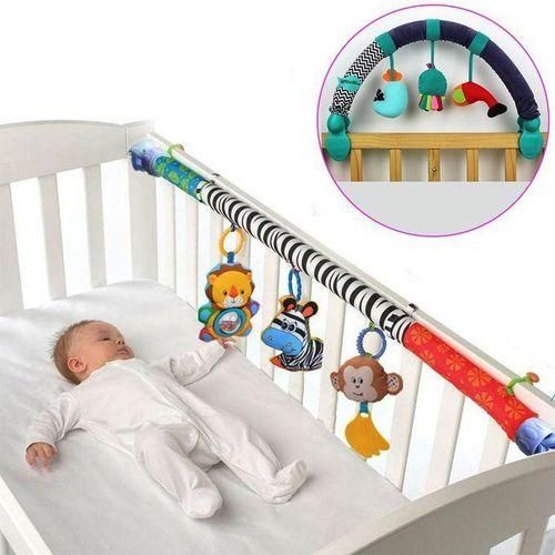 OR Baby StrollerBedCrib Hanging Toys For Tots Cots Seat Cute Plush Rattles Multicolor Mixed