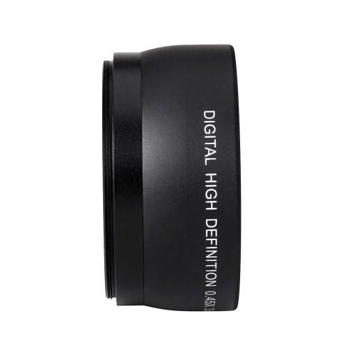 HD 52MM 0.45x Wide Angle Lens With Macro Lens For Canon
