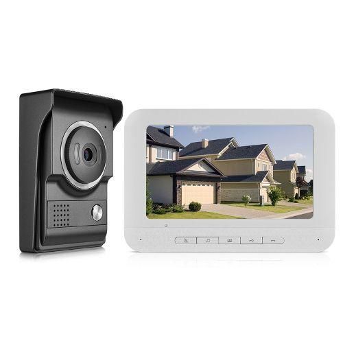 7inch Video Door Phone Doorbell Intercom Kit TFTLCD Color