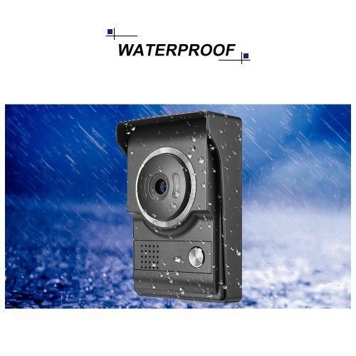7inch Video Door Phone Doorbell Intercom Kit TFTLCD Color