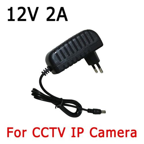 Dc 12v 2a 2000ma Ac 100v-240v Converter Adapter Power Supply Eu Uk Au Plug Dc 5.5mm X 2.5mm-2.1mm For Cctv Ip Camera