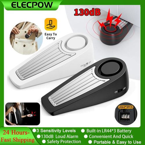 Elecpow 130db Loud Personal Self Defense Alarm Mini Portable Door S Alarm Outdoor Travel Safety Protection Alarm For Women