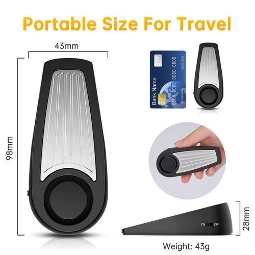 Elecpow 130db Loud Personal Self Defense Alarm Mini Portable Door S Alarm Outdoor Travel Safety Protection Alarm For Women