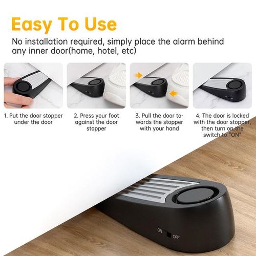 Elecpow 130db Loud Personal Self Defense Alarm Mini Portable Door S Alarm Outdoor Travel Safety Protection Alarm For Women