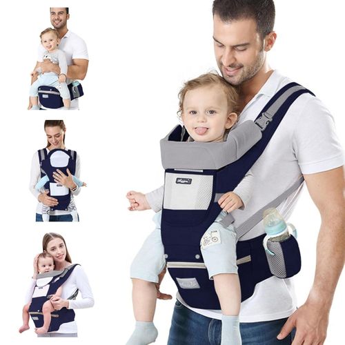 Baby Carrier Newborn To Toddler Baby Wrap Carrier With Hip Seat Baby Kangaroo Carrier Toddler Infant Baby Holder Carrier