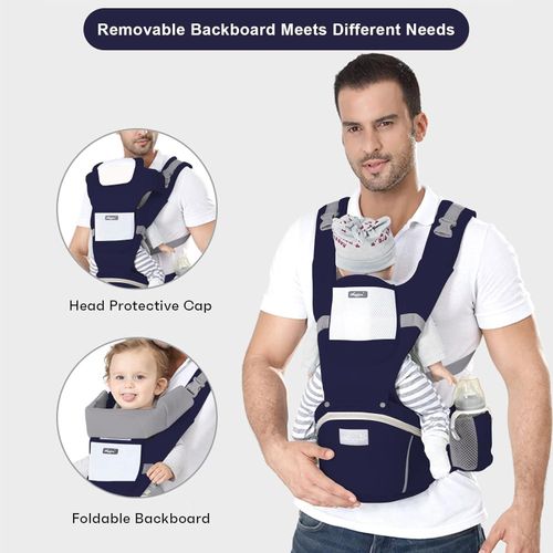 Baby Carrier Newborn To Toddler Baby Wrap Carrier With Hip Seat Baby Kangaroo Carrier Toddler Infant Baby Holder Carrier