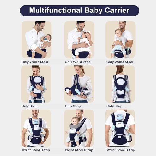 Baby Carrier Newborn To Toddler Baby Wrap Carrier With Hip Seat Baby Kangaroo Carrier Toddler Infant Baby Holder Carrier