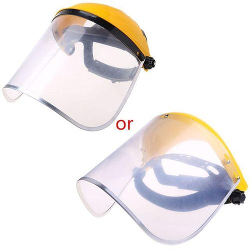 Clear Full Face Shield Safety Helmet Visor For Automotive Construction