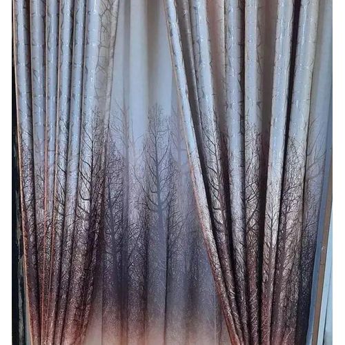 121 Kibira Curtain Piece-Brown