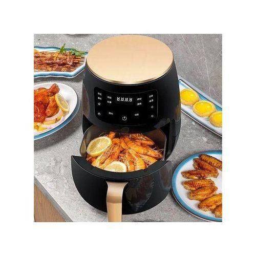 silver crest 6 Litre / 6L Free Oil Healthy electric Air Fryer -Black,