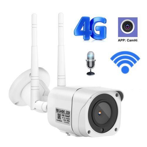 3g 4g Wifi Camera 1080p Wireless Outdoor Security   Camera Gsm P2p H.264 Onvif App Camhi   Camera  EU plug 3.6mm