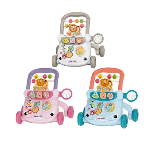 Baby Push Walking Interactive Baby Walking Toy Early Gray