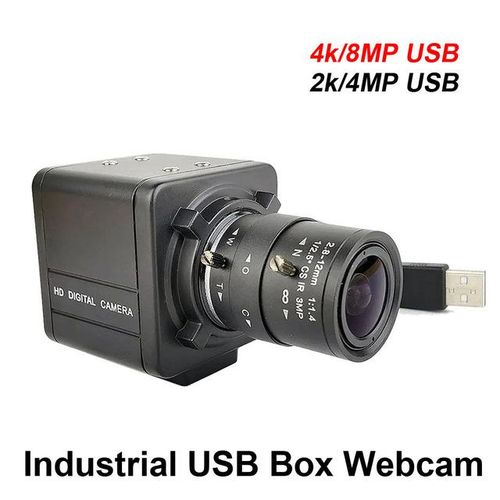4k 8mp Imx415 Cmos Usb Webcam 2k Full Hd 30fps 4mp Industrial With 5-50mm Varifocal Lens Uvc Otg Video Camera For Live Stream