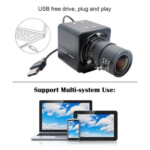 4k 8mp Imx415 Cmos Usb Webcam 2k Full Hd 30fps 4mp Industrial With 5-50mm Varifocal Lens Uvc Otg Video Camera For Live Stream