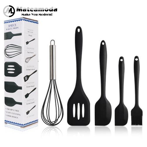 Mateamoda 5 PCS Kitchenware Utensils Cookware Baking Set Cooking Whisk