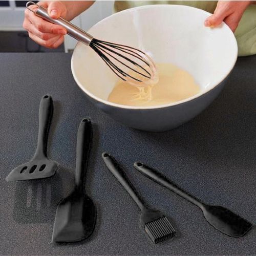 Mateamoda 5 PCS Kitchenware Utensils Cookware Baking Set Cooking Whisk